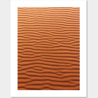 Sand waves Posters and Art